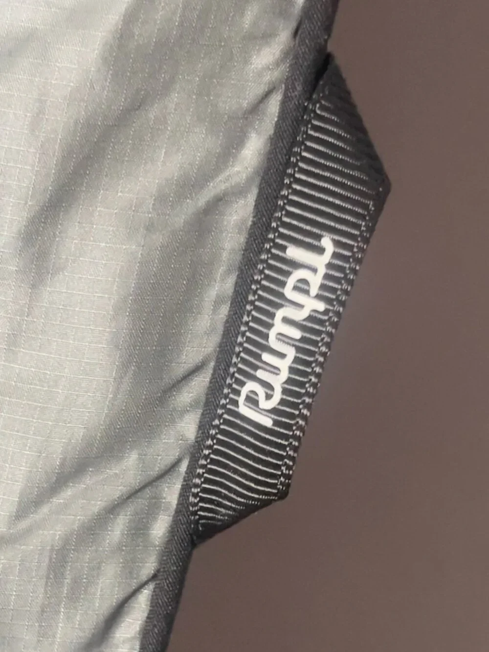 Rumpl The Original Puffy Blanket Black 1 Person 52 x 75”